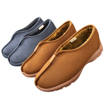 Monk clothes soft sole winter warm-sole meditation shoes cotton shoes and cotton shoes dust cotton monk shoes