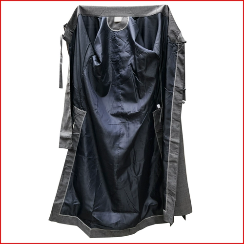 Miaozhuang Одежда монаха Одежда монаха Плащ дзен-медитации Хлопковая одежда Весна и осень Гэри на шерстяной подкладке Двухслойное теплое платье Длинное платье