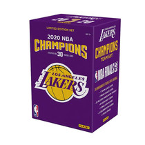 Panini America brand 2020 NBA championship Lakers 30 team star card combination set