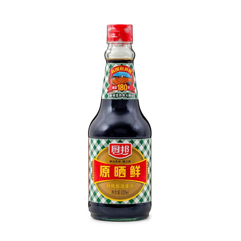 (1 bottle) Cuisine the original sunburn class brewing soy sauce 820ml bottled cool mixed seafood juice