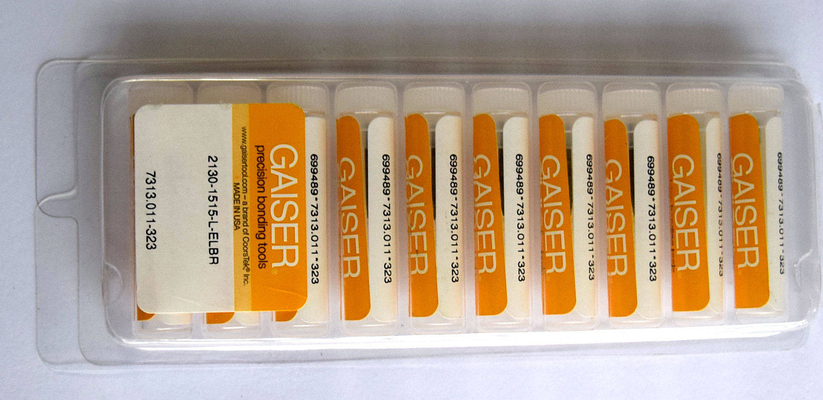 GAISER raw clothing imports 0 2130-1515 7-0 7-0 9mil half-pin All-pin steel mouth aluminium wire steel nozzle with knife