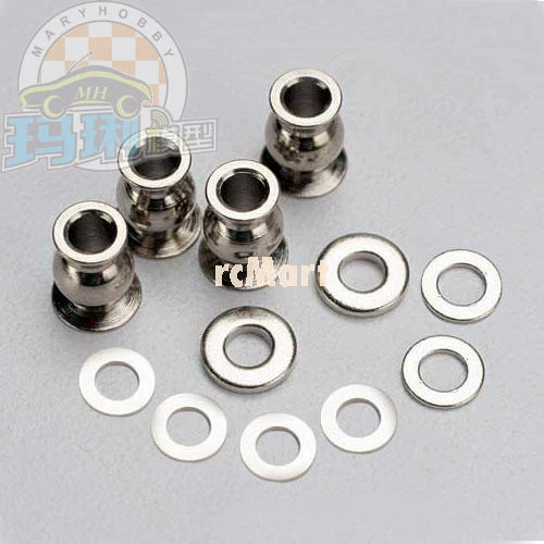 TRAXXAS Металлическая проставка для шаровой головки диаметром 3 мм Slash/TRX4/Rustler/TRX4/TRX6 #5529