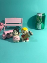 And Road Snow Lovely Report Egg Roll Sweet Drum Boy Girl Girl Doll Classic Old Goods 20 Years Treasured Hands