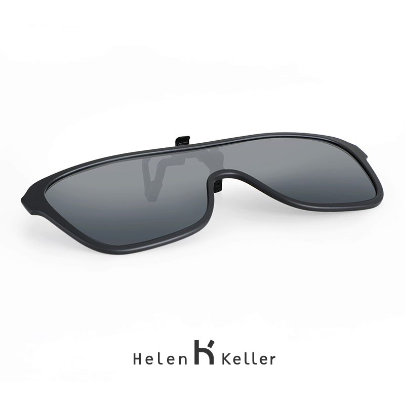 Helen Keller's new sunglasses female clip Myopia Polarized Sunglasses Male hanging sheet Driving motion HP822