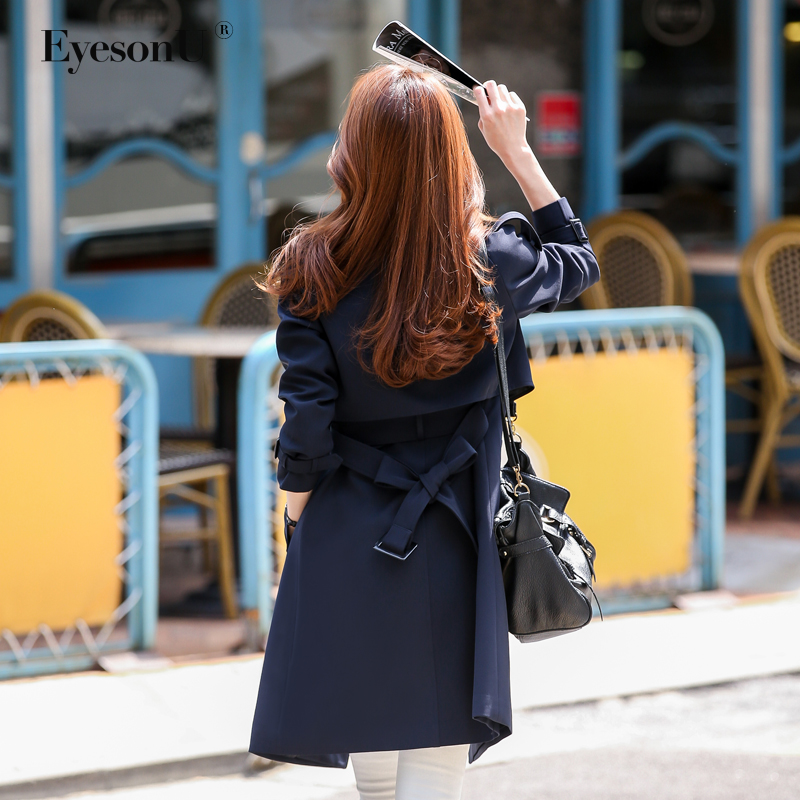 Trench pour femme EYESONU en Polyester - Ref 3227461 Image 4