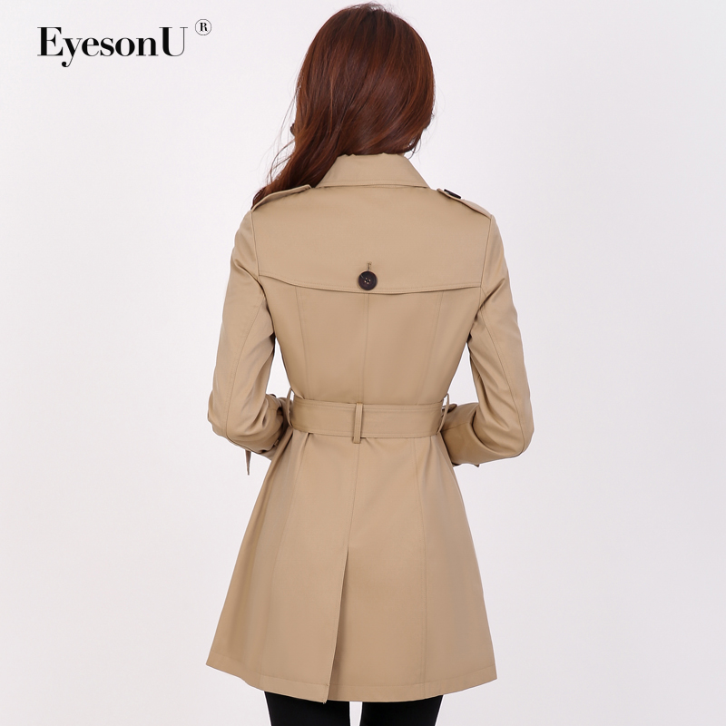 Trench pour femme EYESONU en Coton en Coton - Ref 3226347 Image 3