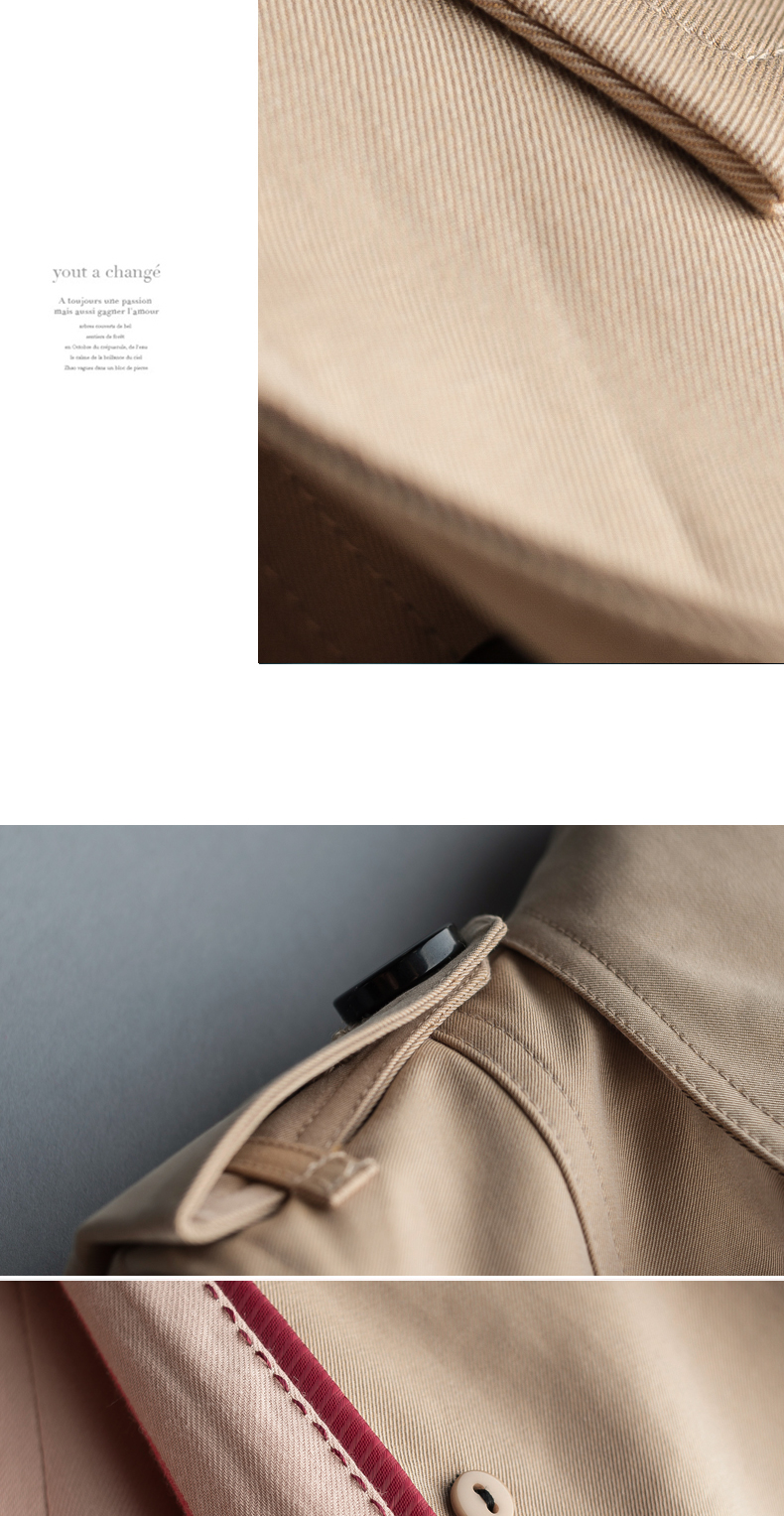 Trench pour femme EYESONU en Coton - Ref 3225856 Image 28