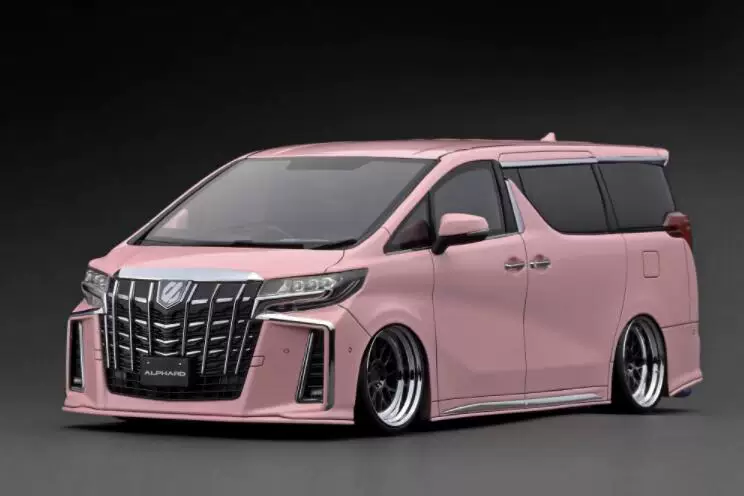 Spot IG 1:18 Toyota Elfa Alphard H30W № 108 Треугольная модель автомобиля