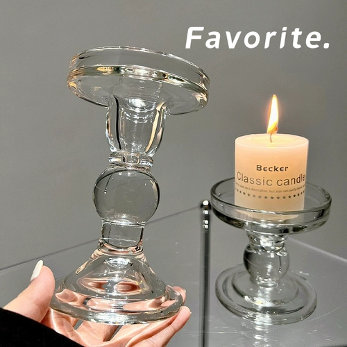 Стеклянный ретро декор для домашнего использования, аромотерапия, свеча, французский ретро стиль