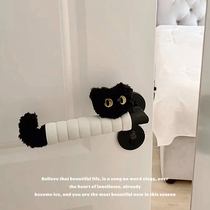 Cute door handle sheath winter anti-static handle entry door handle glove winter door handle protective cover anti-collision