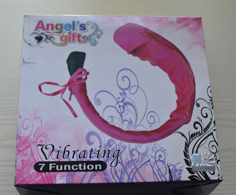 Angel's gift woman with invisible wearable appliance C Pants Shake Stimulation Massage Clitori Vestibular Adult Supplies