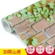 Hình nền tự dính dày cây leo 3D tường gạch dán tường TV nền tường ba chiều dán PVC hình nền chống thấm tự dính - TV