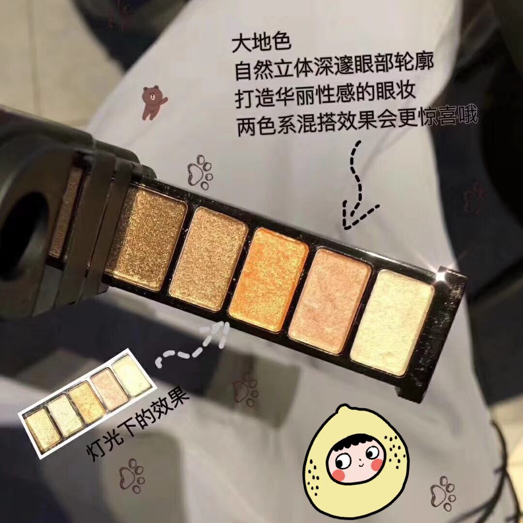 DXIN Dong Xin Magic Box Makeup Set Hộp 5 Màu Son môi Lông mày Bút chì Bút kẻ mắt Highlight Shadow Brush - Bộ trang điểm bộ đồ trang điểm