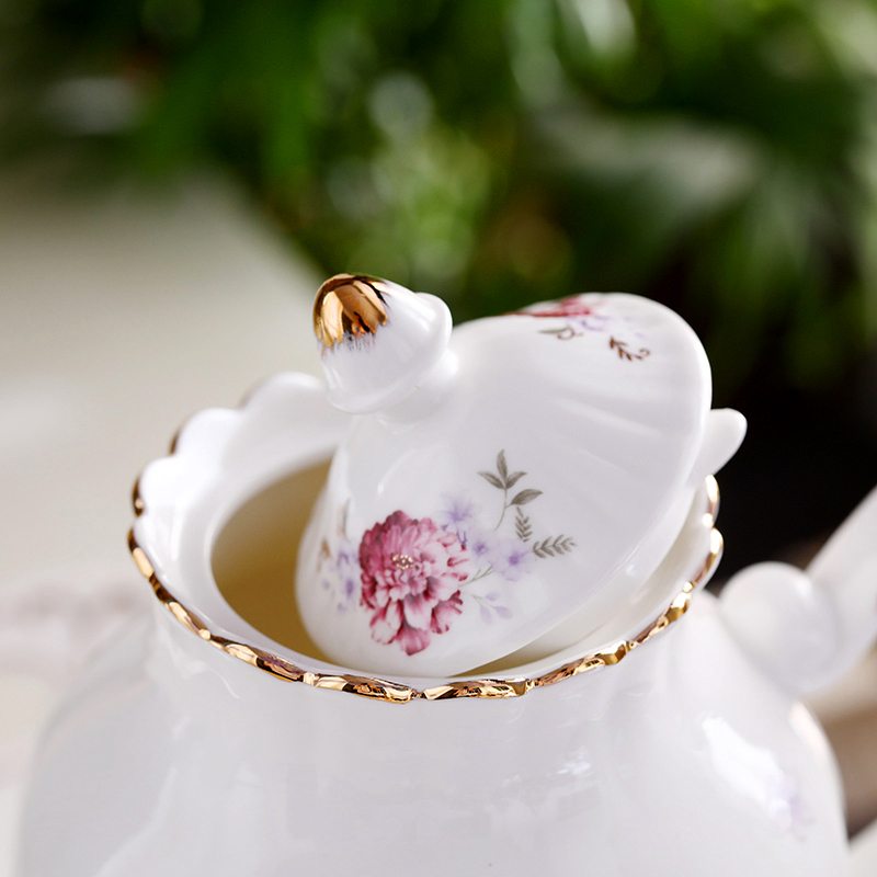 Ipads China sitting room is contracted a cold water set suit household glass cup teapot tea kettle European cup suit
