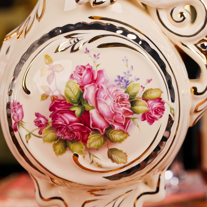 European vase restoring ancient ways furnishing articles sitting room TV cabinet mesa of ceramic flower crafts wedding gift wrap and mail