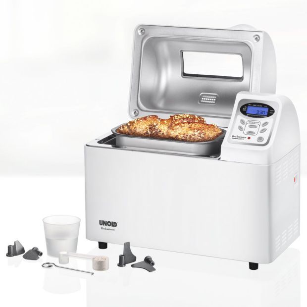 Cửa hàng ở nước ngoài Đức UNOLD rang xay bánh mì 68511 Chuyên gia làm bánh 700 W 750-1800 g - Máy bánh mì bếp nướng bánh mì