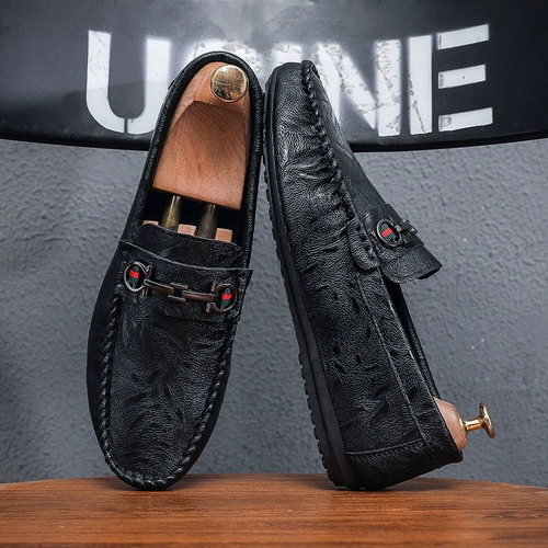 Туфли, износостойкая обувь, черный дышащий классический костюм, мягкая подошва