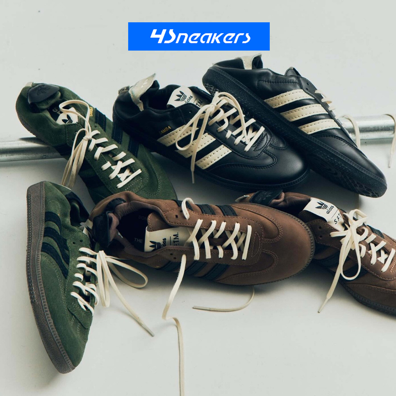 Sftm X Adidas Joint Brand Samba Og Retro Thin-Soled Casual German Training Shoes for Men and Women Hp8256 Sftm X Adidas Joint Brand Samba Og Retro Thin-Soled Casual German Training Shoes for Men and Women Hp8256