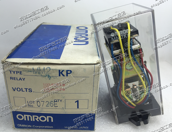 Original MOUNT OMRONE RELAY MM2KP MM2KP 220VAC 220VAC 24VDC 220VDC 220VDC 110VDC 110VDC 110VDC