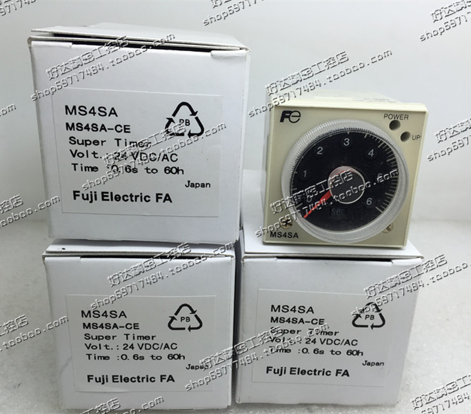 Original installation Fuji FUJI time-lapse relay MS4SA-CE 24VDC AC Spot quality for one year