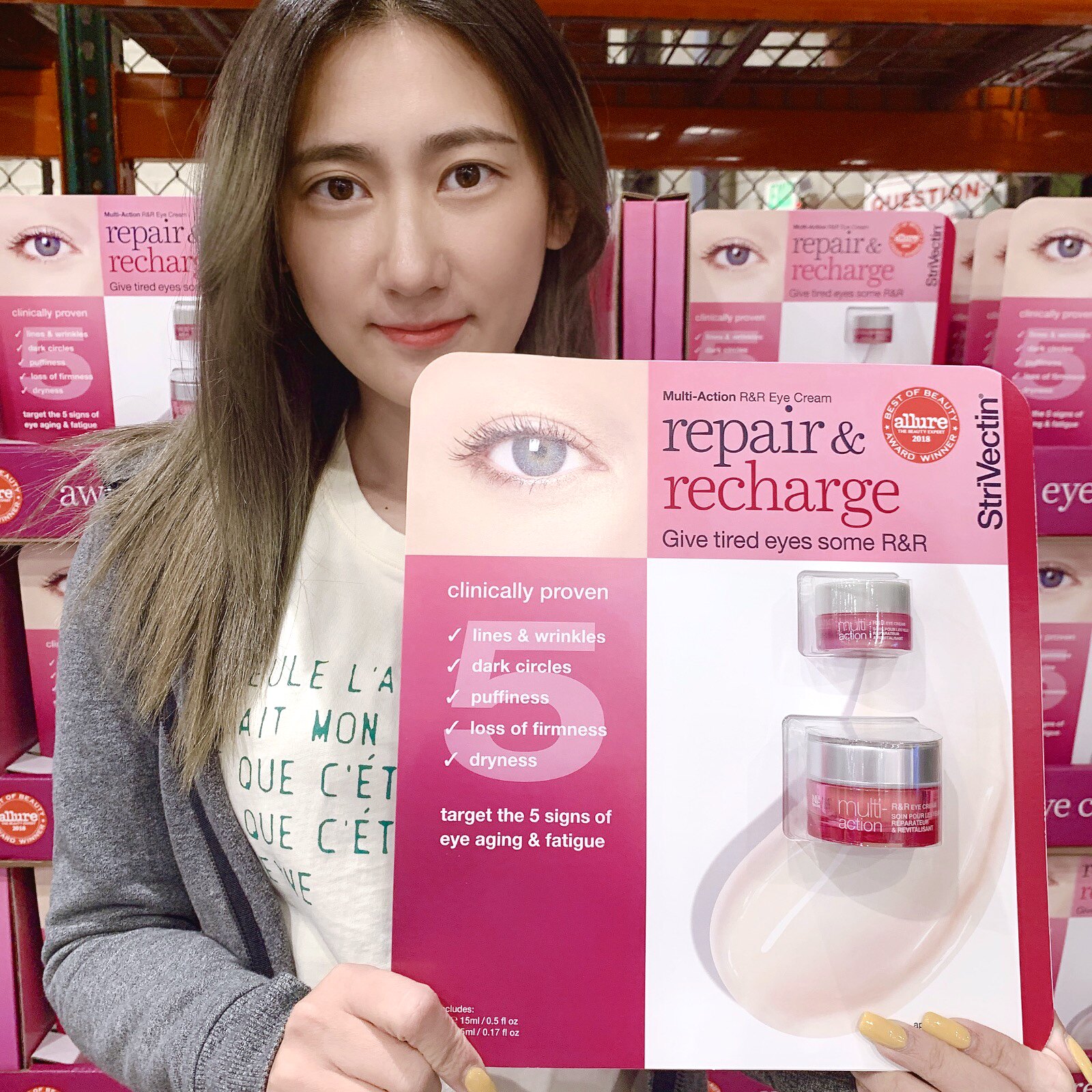 Strivectin Steavitine Eye Cream for Dark Rim and Canary Rim Eye Cream 15ml+5ml