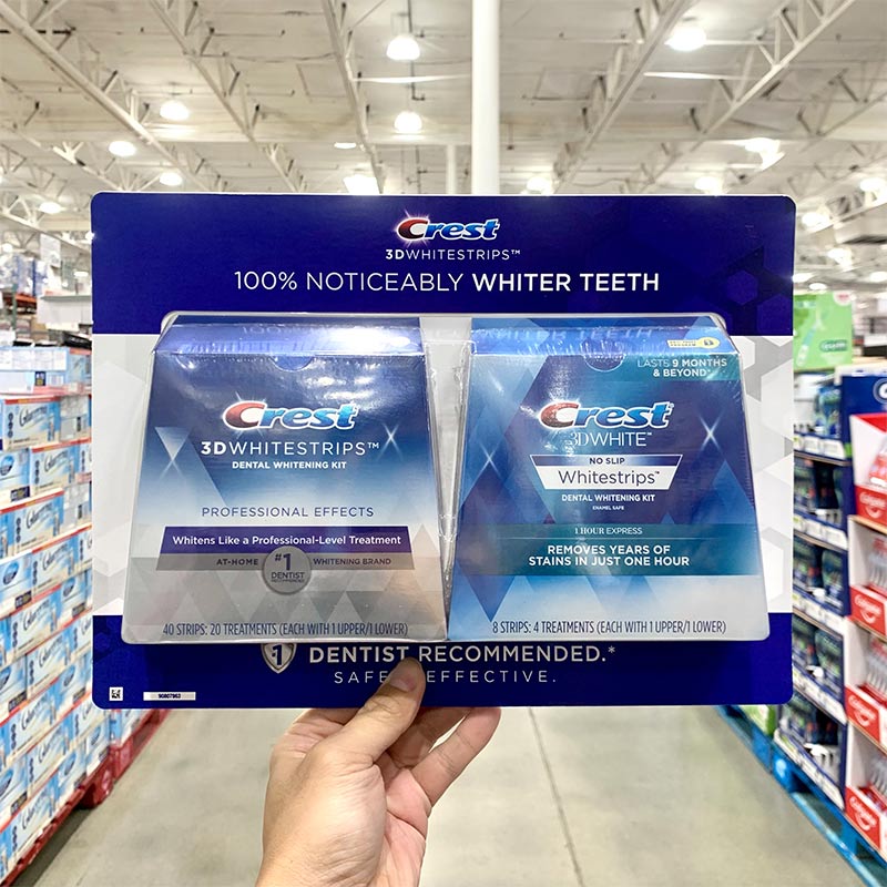 US CREST Crest 3D Whitening Teeth Patch Powerful Teeth Teeth T Patch 48 Pack