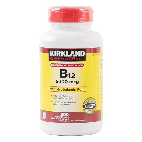 Покупка США в Киркленде Signature B12 с 300 зернами витаминов на языке