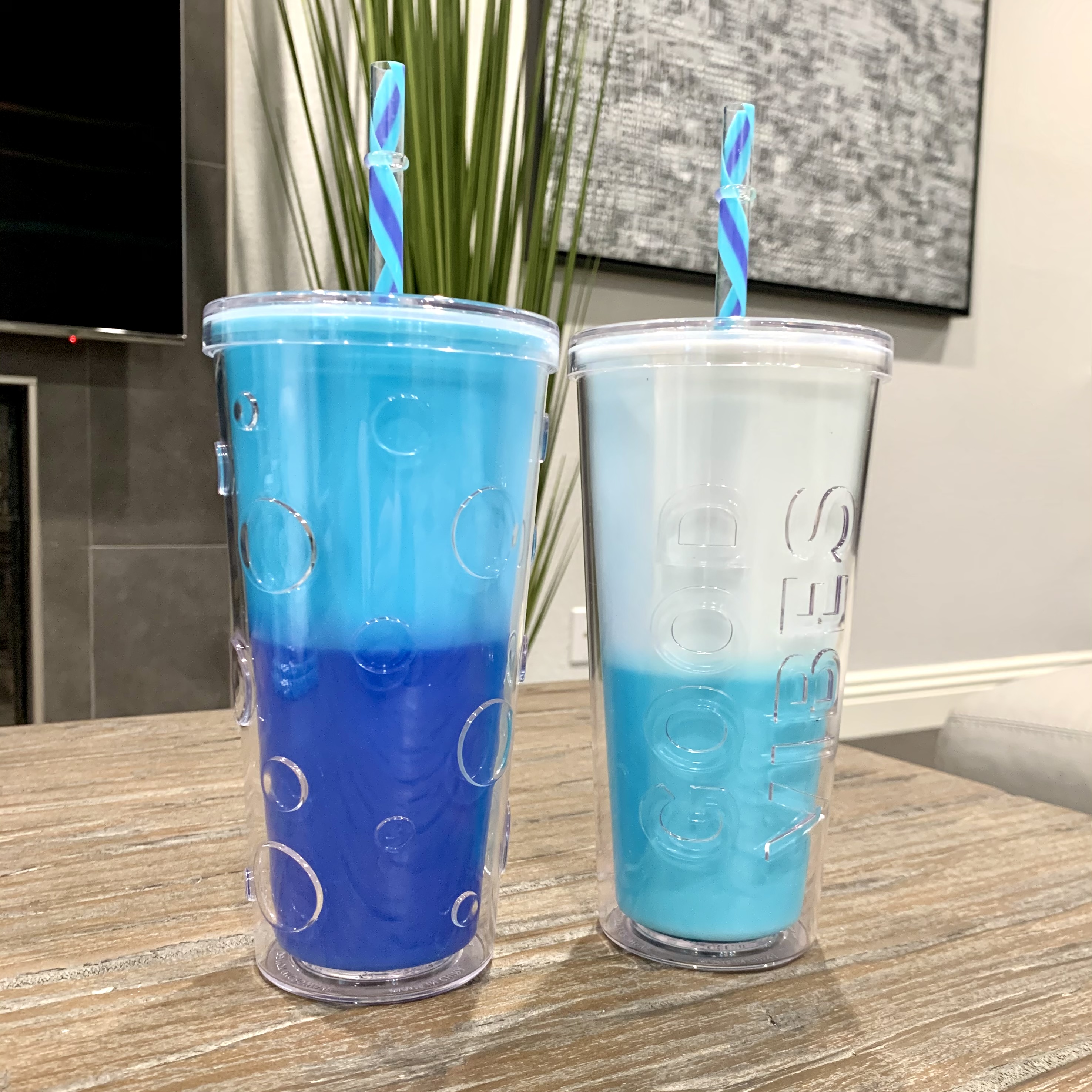 U.S. PARKER LANE color changing sipette cup cup coffee milk tea cup portable simple 2-piece set