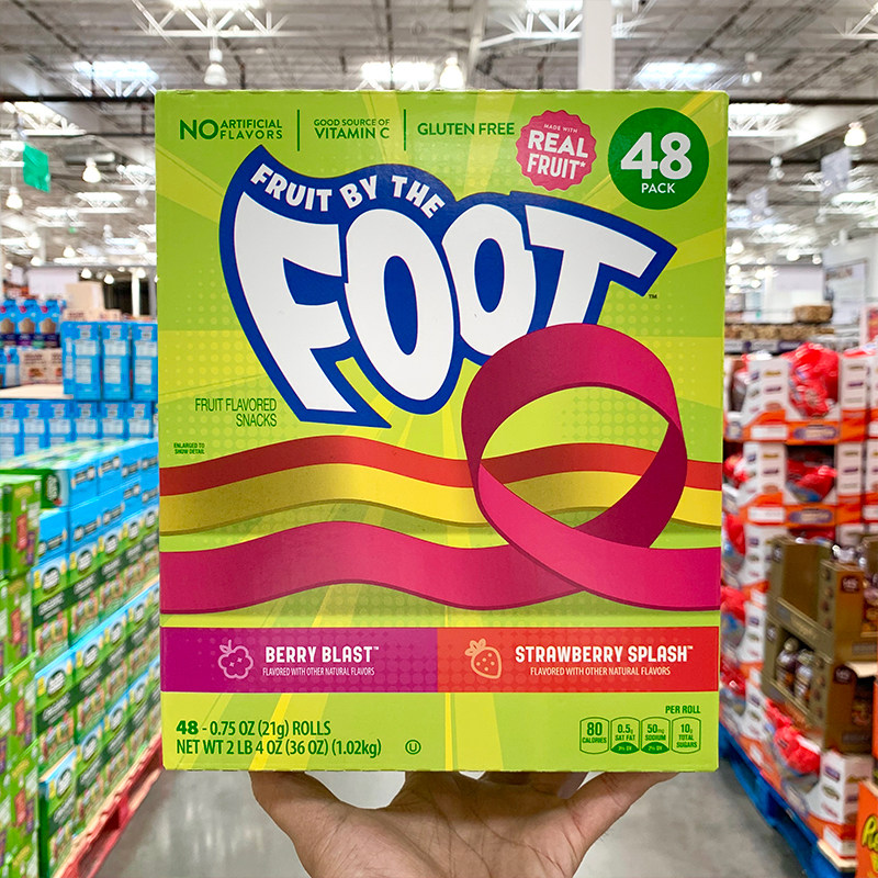 U.S. Fruit by the foot vitamin C natural fruit juice roll 1020g