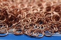 15% silver phosphorus copper welding ring) 15 silver copper phosphorus welding ring) HL204 silver welding ring for welding copper and copper alloy pipes