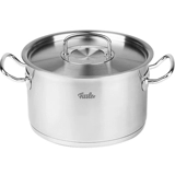 Немецкий производитель импортированного шрифта Fissler's Grid Soup Soup Pot 24 см тушеной горшок 18/10 нержавеющая сталь