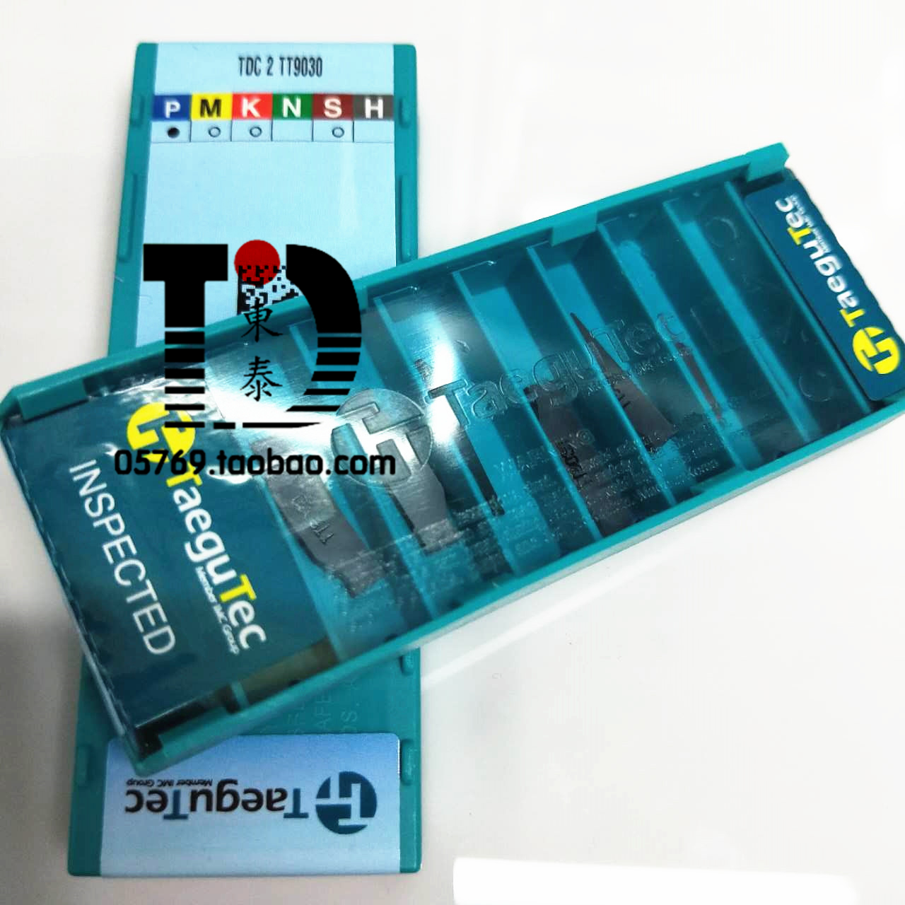 Taegutec TDC 2 TT9030 steel 2mm grooving CNC blade can be given as a gift