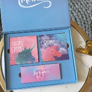 New INS Super Fire Mermaid FentyBeauty Eye Shadow Set Box Girl Pink Pink Makeup / High Disc