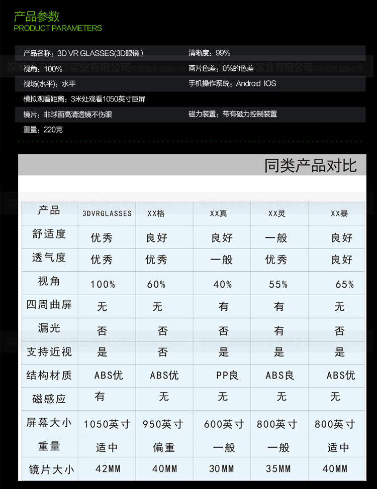 Lunettes VR ou 3D - Ref 1230454 Image 10