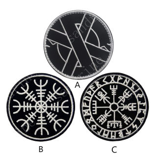 Hot selling Viking Luna logo vking Velcro