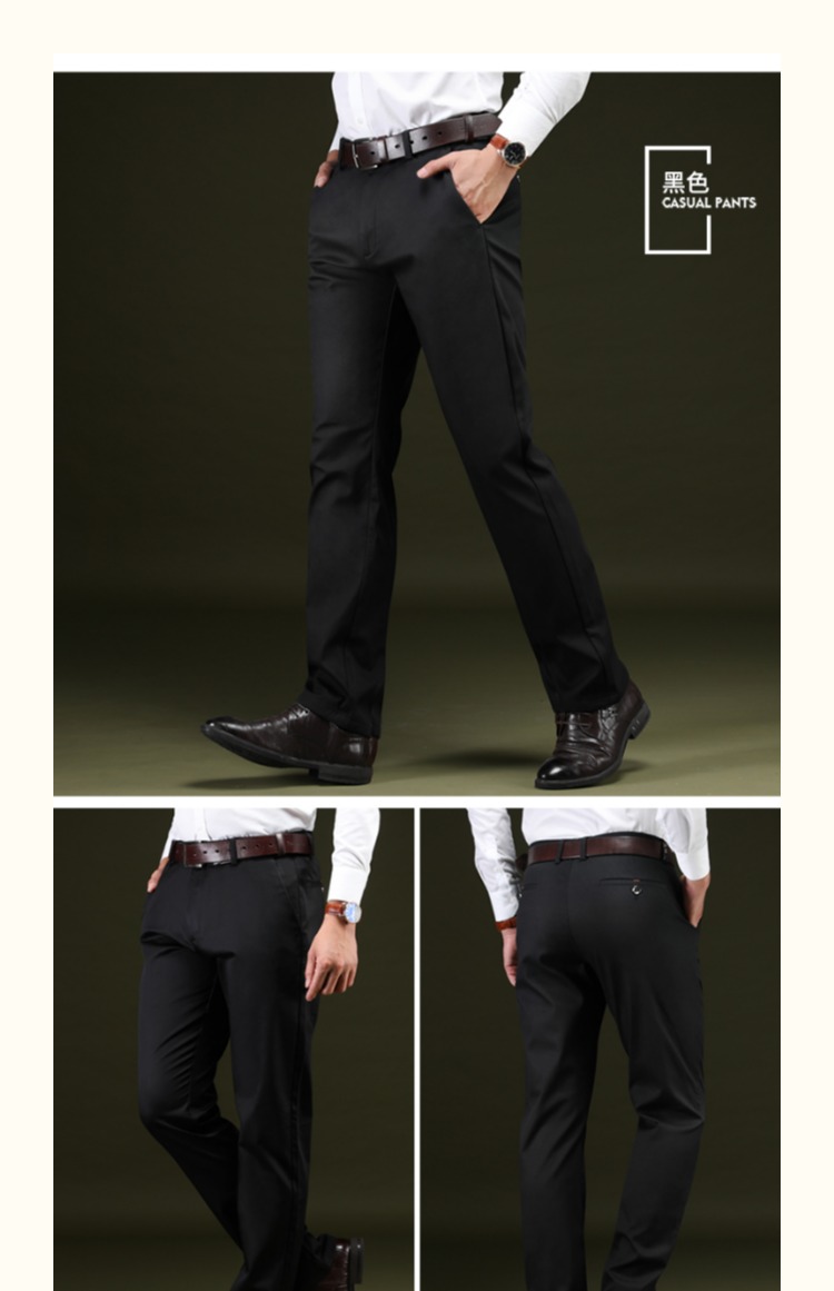Cộng thêm quần nhung nam dày mùa thu và mùa đông áo suit nam