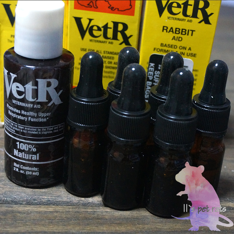 11 mouse treasure American VetRx flower branch mouse Hamster Rabbit suction tract cold nasal drops 5ml