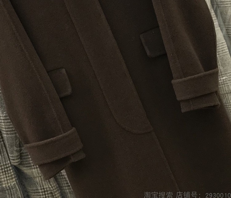 Áo khoác chống mùa bán áo khoác nữ Hàn Quốc Dongdaemun gốc nữ cashmere hai mặt 2018 mùa thu và áo khoác len mới mùa đông - Áo len lót đôi áo len cardigan