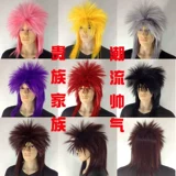 2025 New Shamatt Hairstyle Wig Men and Women Douyin Kuaishou Internet знаменитость Короткая подряд высокого класса Higher Hearset