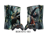 Xbox360 Slim Sticker Pain Machine Stickers All -clusize Paint -color Film Личная цветовая наклейка на стикера.