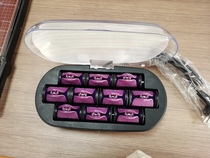 Long-lasting stable and non-damaging flocking negative ion hair curling tool