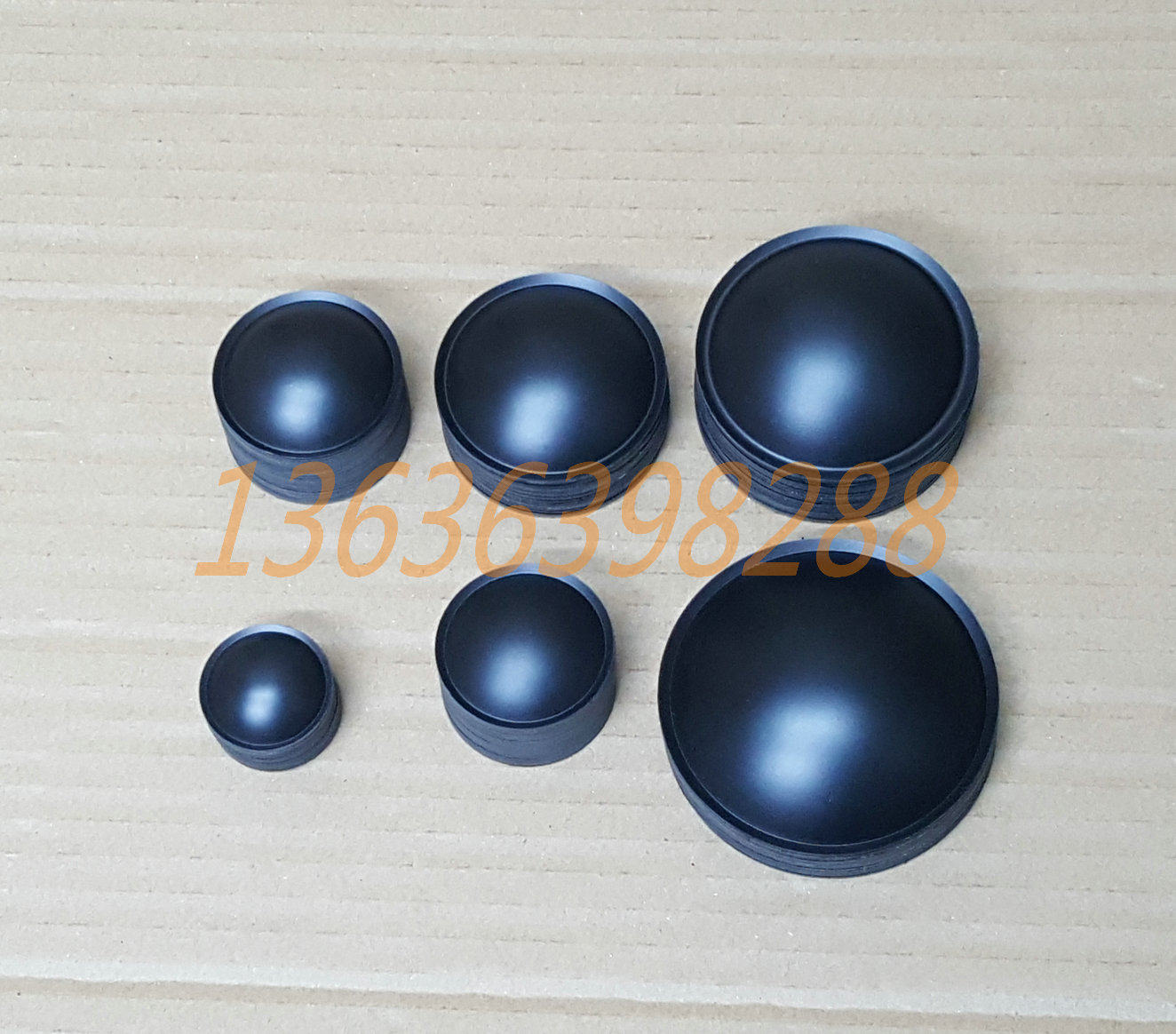 30mm bass horn PP dust cap 3 inch 4 inch 5 inch bass speaker plastic cap dust cap
