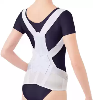 Japanese adult students invisible hunchback correction with Ridge column lateral bending back orthosis for men and women