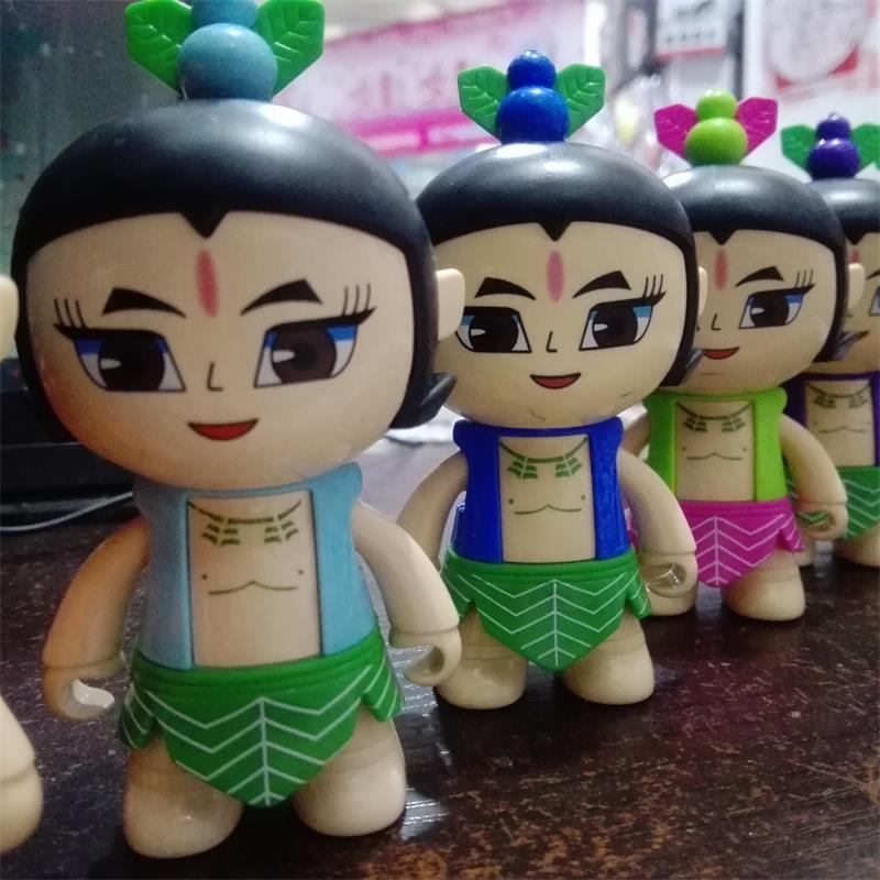Bầu búp bê đồ chơi anh trai bầu thiết lập phiên bản hoài cổ chính hãng của món quà trẻ em bảy búp bê đồ trang trí biến dạng - Trang trí nội thất trang trí nhà
