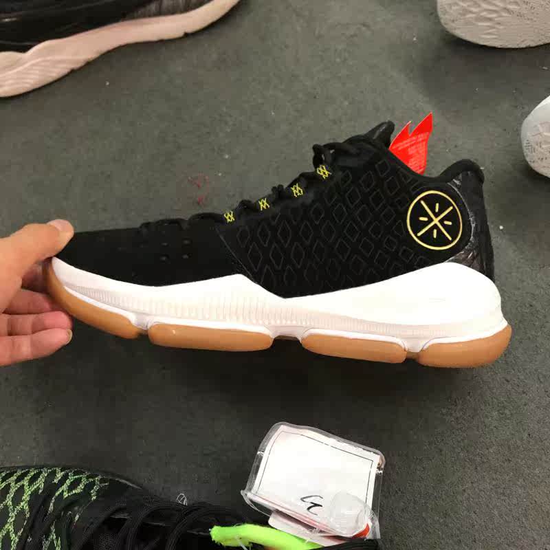 Giày bóng rổ Li Ning 2018 Giày nam mùa xuân Wade way fudge 3 shock shock chống mòn giày thể thao chống trượt ABAN011 giày nam thể thao