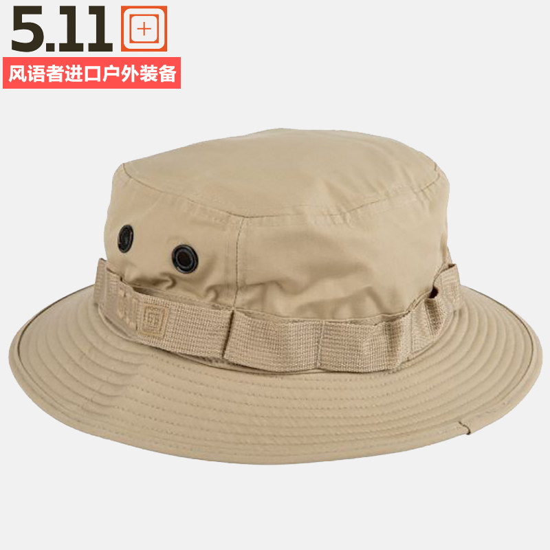 USA 5 11 OUTDOOR FISHERMAN'S HAT CAMOUFLAN HAT TACTICAL HAT MEN AND WOMEN SHADE SUMMER 89422 ROUND SIDE HAT-TAOBAO