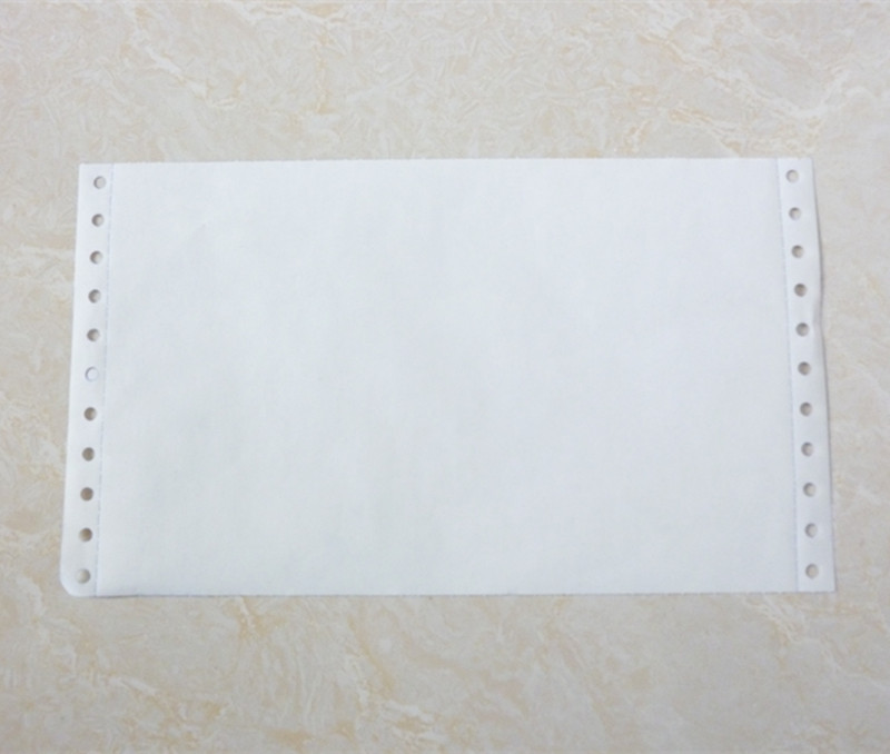 Anti-fake carbapless paper Paperitif finish Taxes Single paper Milk White Bill Paper Dry Wipe Rewritten Handwriting Sky Blue