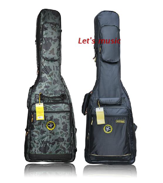 Germany hold Wei RB20506CFG luxury camouflage electric guitar bag 20mm thick black