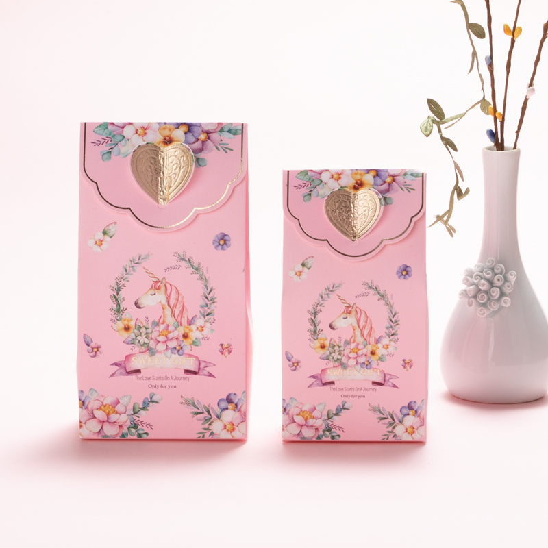 Creative Festive Wedding Happy Sugar Box Fields Garden Wind Candy Packaging Gift Boxes Wedding items Large Whole Wholesale Festive Sugar