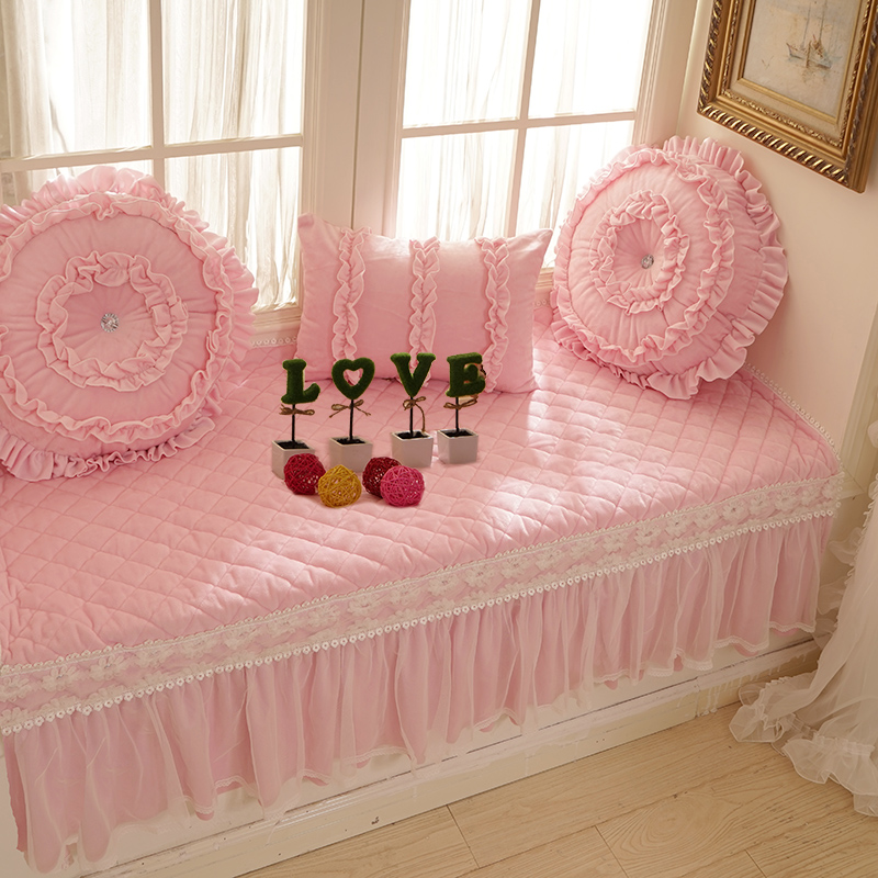 Good dream even thickened short plush floating window cushion decorative window sill cushion sofa cushion floating window balcony cushion